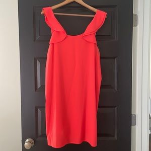Coral Dress perfect for weddings and showers!